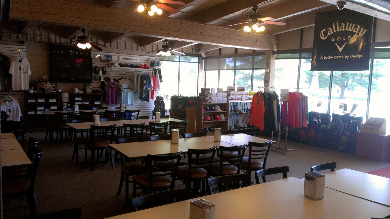 Proshop interior 